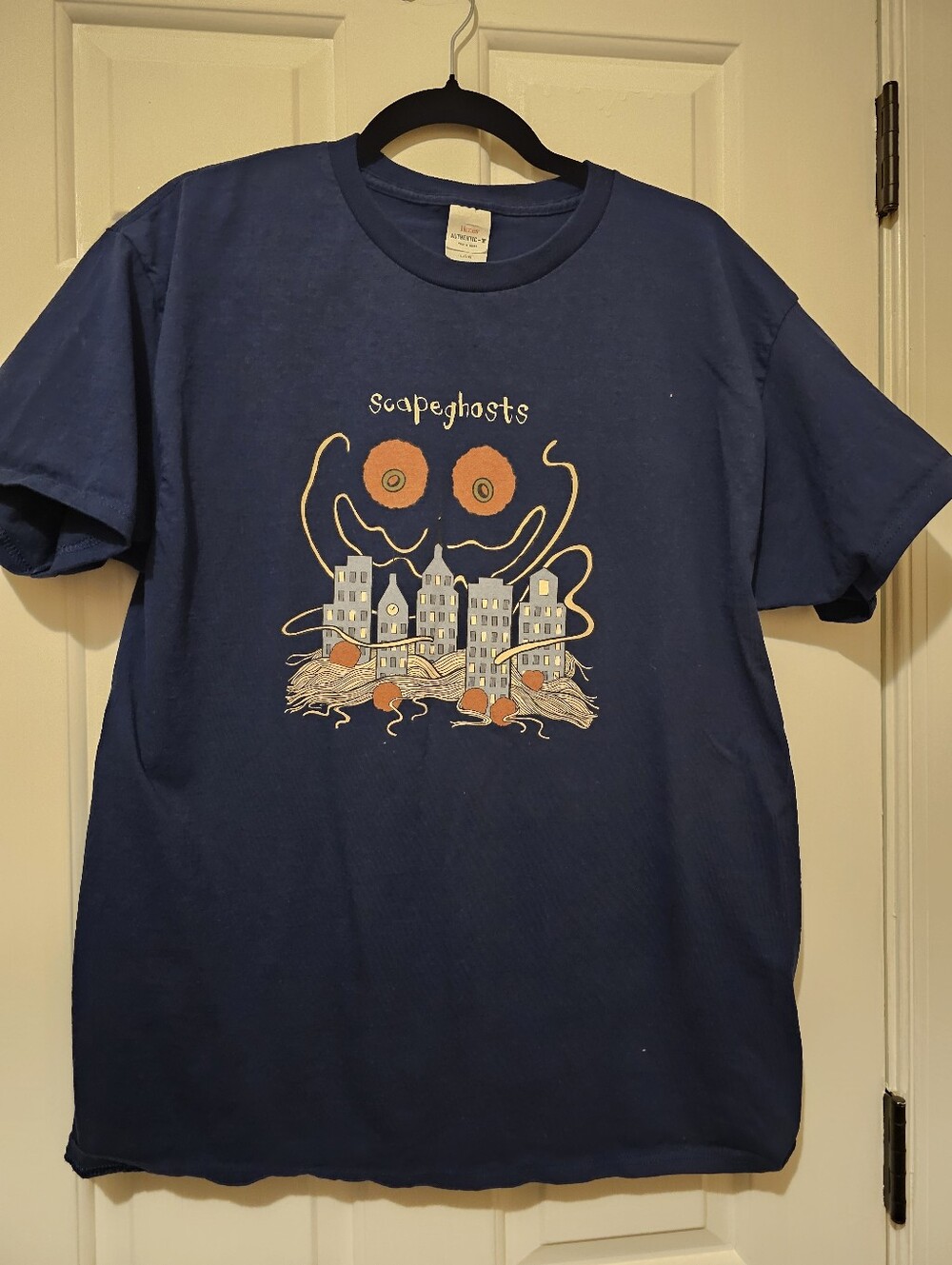 Scapeghosts Philadelphia Indie Band Graphic T-Shirt Men’s Large